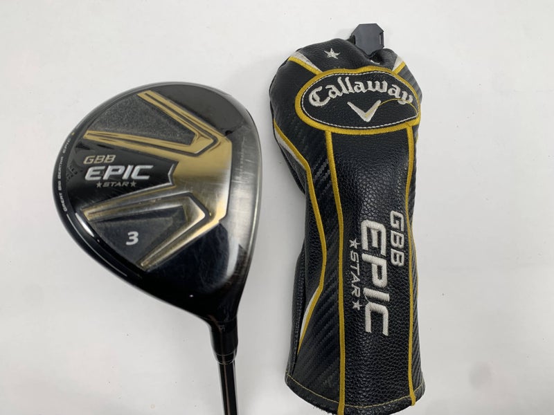 Callaway EPIC Star 3 Fairway Wood 15* Grand Bassara 49g Senior Graphite RH HC