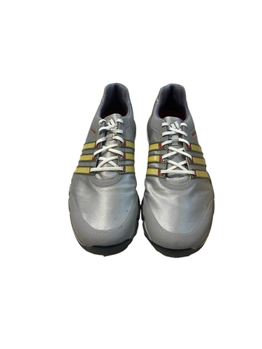 Used Adidas PURE 360 Mens Golf Shoes Grey Senior 10 11706-S000368692