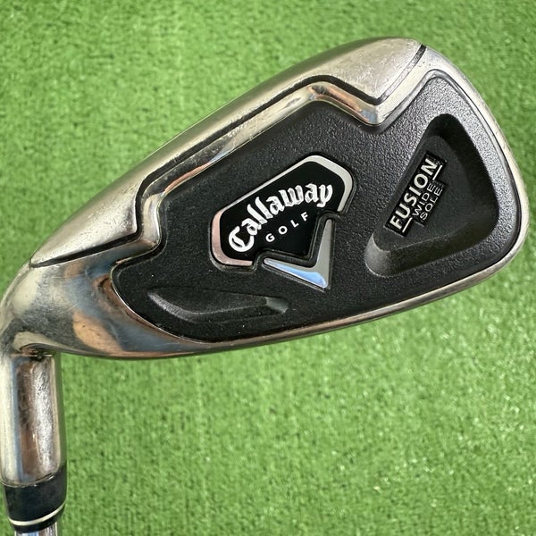 Callaway Fusion Wide Sole 4 Iron NS Pro 990GH Uniflex Left Handed -1/2 Short