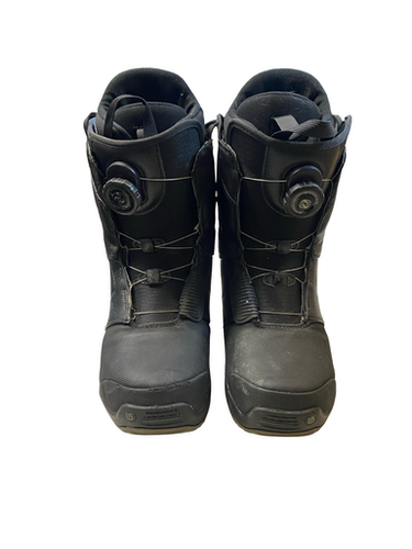 Used Burton BLACK BOOTS Womens Snowboard Boots Black Senior 8 11706-S000368586