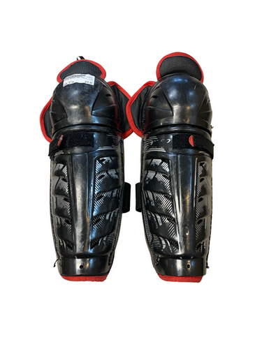 Used FT250 Senior Shin Guards Black 12" 11706-S000368562