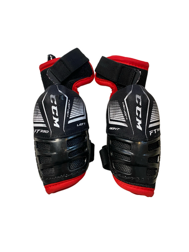 Used CCM FT 350 Junior Elbow Pads MD 11706-S000368565