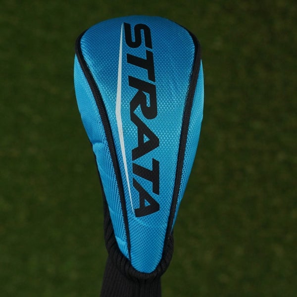 CALLAWAY STRATA 5 HYBRID HEADCOVER 5H BLACK / BLUE ~ LOOK!!