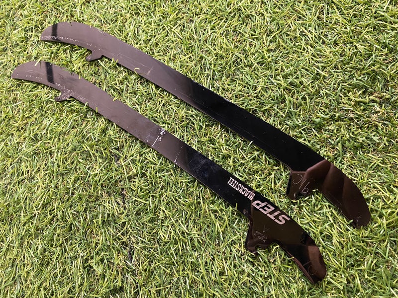 CCM Black Step Steel Holders, Runners, & Replacement Steel Blades 287 mm (Used)