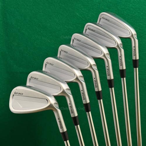 Ping i230 Black Dot 4-PW Iron Set Dynamic Gold 120 S300 Steel Stiff