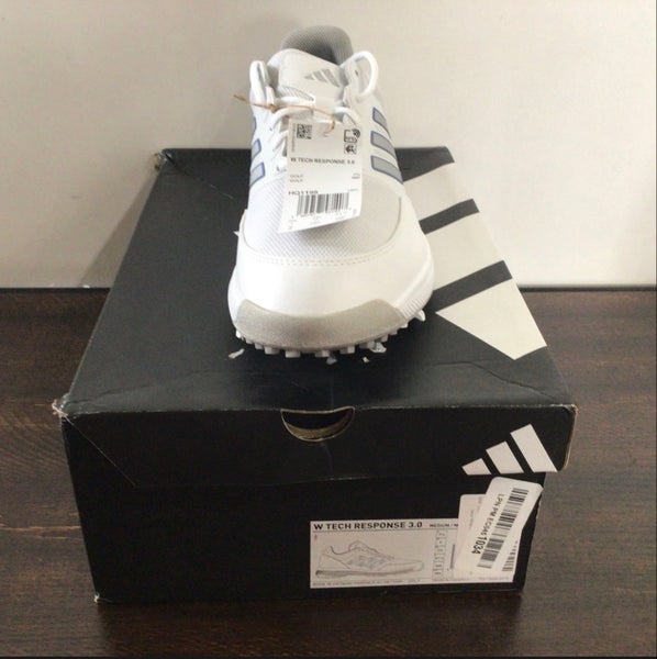 Women's Size W 9.0 Adidas Tech Response 3.0 Golf Shoes Spiked (New)