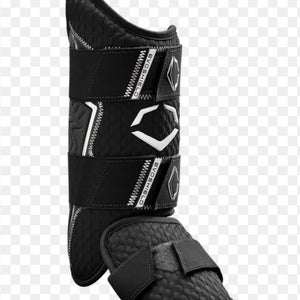 Black Senior EvoShield Leg guard Shin Guards (Used)