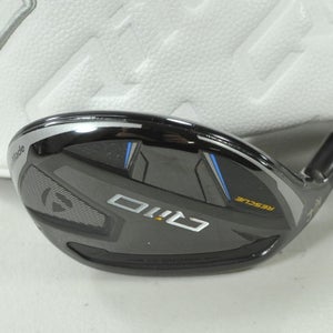 LEFT HANDED TaylorMade Qi10 Rescue 4-22* Hybrid Regular Flex Graphite #207388