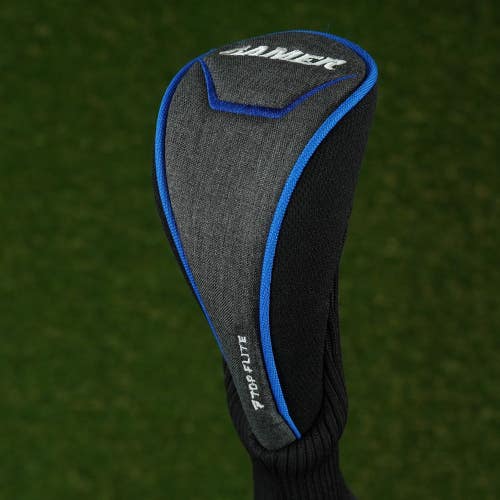 TOP FLITE GAMER 4 HYBRID HEADCOVER 4H BLUE / GRAY / BLACK ~ LOOK!!