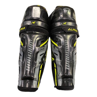 Used Warrior ALPHA LX30 Junior Shin Guards Black 12" 11375-S000370746