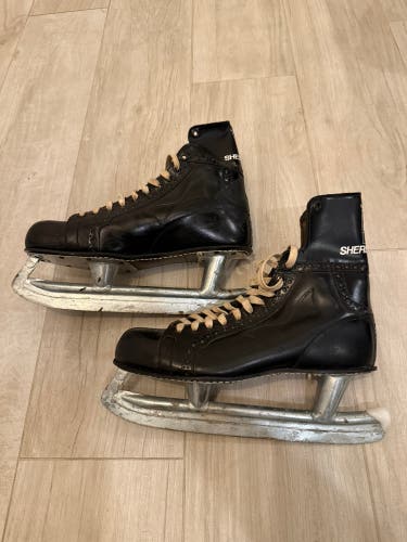 Vintage Hockey Player Skates “Lot” - Sherbrooke, Professional, SLM, CCM