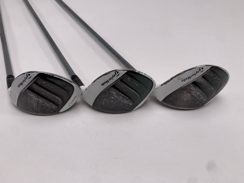 TaylorMade Burner Superfast 2.0 Hybrid Set 4 5 6 21* 24* 27* REAX Ladies RH