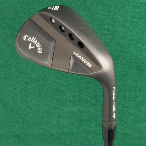 Callaway Jaws Full Toe Black 60-10 60 Lob Wedge DG TI S400 Onyx Steel Stiff