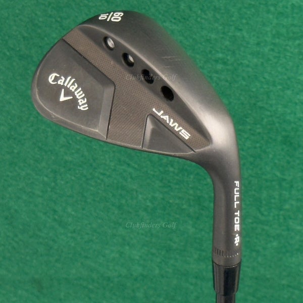 Callaway Jaws Full Toe Black 60-10 60 Lob Wedge DG TI S400 Onyx Steel Stiff