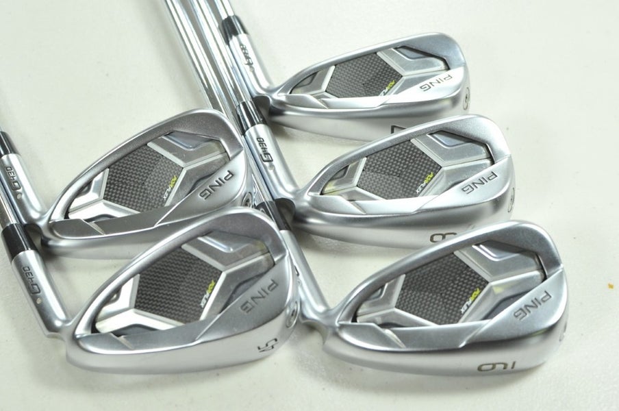 Ping G430 Power Spec 7-W,45* Iron Set Stiff Flex Right AWT 2.0 Steel +1" #207409