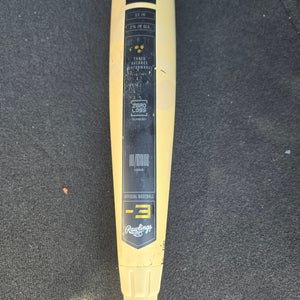 Rawlings Icon Composite BBCOR Certified Bat (-3) 18.5 oz 33" (Used)