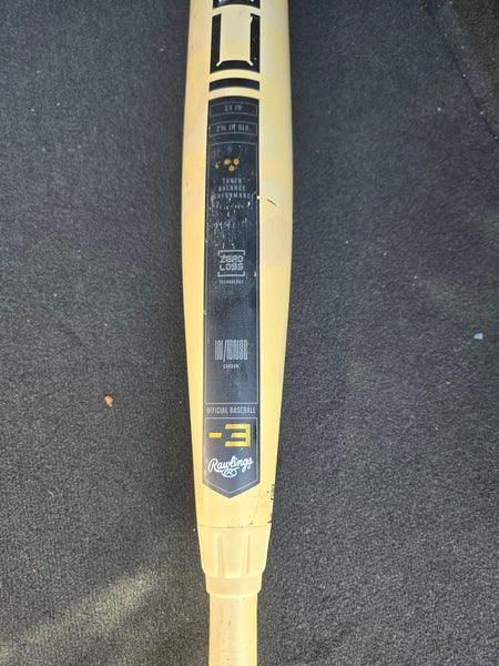 Rawlings Icon Composite BBCOR Certified Bat (-3) 18.5 oz 33" (Used)