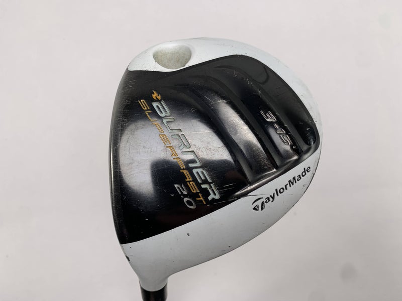 TaylorMade Burner Superfast 2.0 3 Fairway Wood 15* Matrix Radix Stiff Mens LH