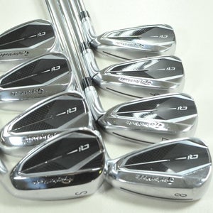 TaylorMade Qi 5-PW,AW,SW Iron Set Regular Flex Right KBS MAX MT Steel # 207380