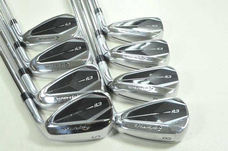 TaylorMade Qi 5-PW,AW,SW Iron Set Regular Flex Right KBS MAX MT Steel # 207380