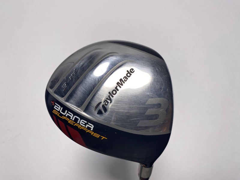 TaylorMade Burner Superfast 3 Fairway Wood 15* Burner Superfast Stiff Mens RH