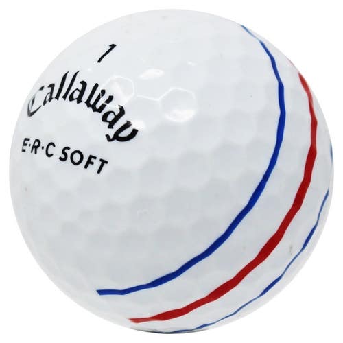 72 Callaway ERC Soft Triple Track Used Golf Balls 5/4A