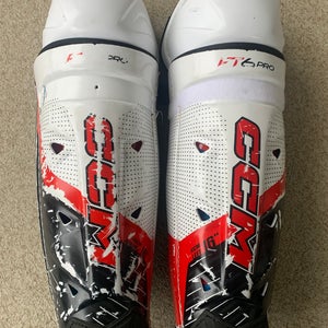 Senior CCM JetSpeed FT6 Pro 16" Shin Pads (Used)