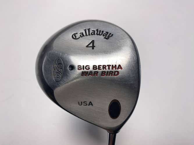 Callaway Big Bertha Warbird 4 Fairway Wood 17* Memphis 10 Regular Steel Mens RH