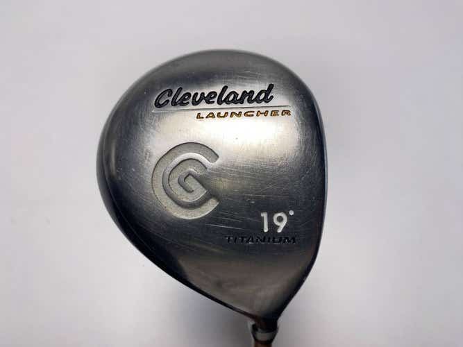 Cleveland Launcher Titanium 5 Fairway Wood 19* Launcher Gold 55g Regular Mens RH