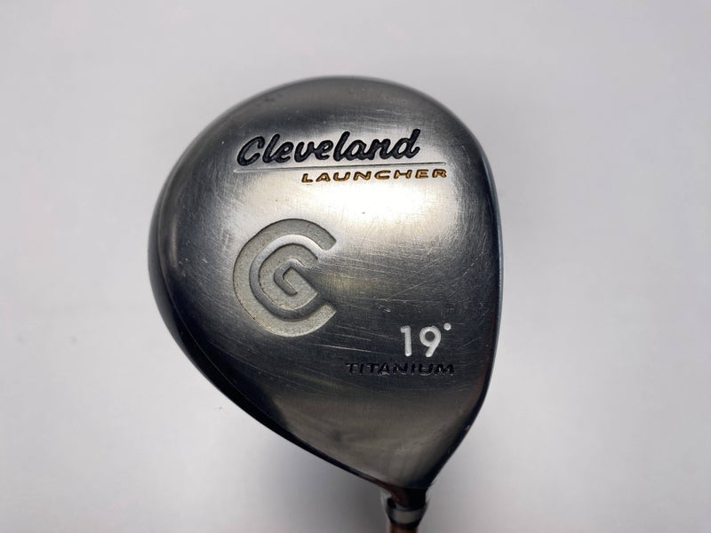 Cleveland Launcher Titanium 5 Fairway Wood 19* Launcher Gold 55g Regular Mens RH
