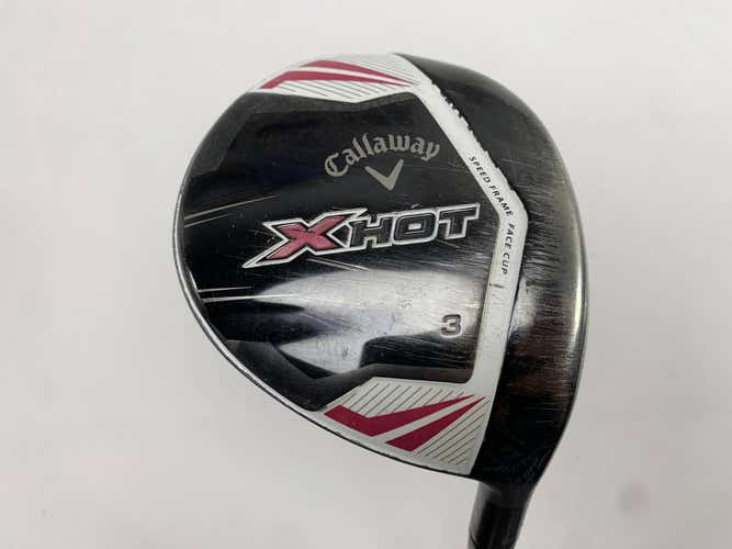 Callaway X Hot 2013 3 Fairway Wood 15* Project X PXv Ladies Graphite Womens RH