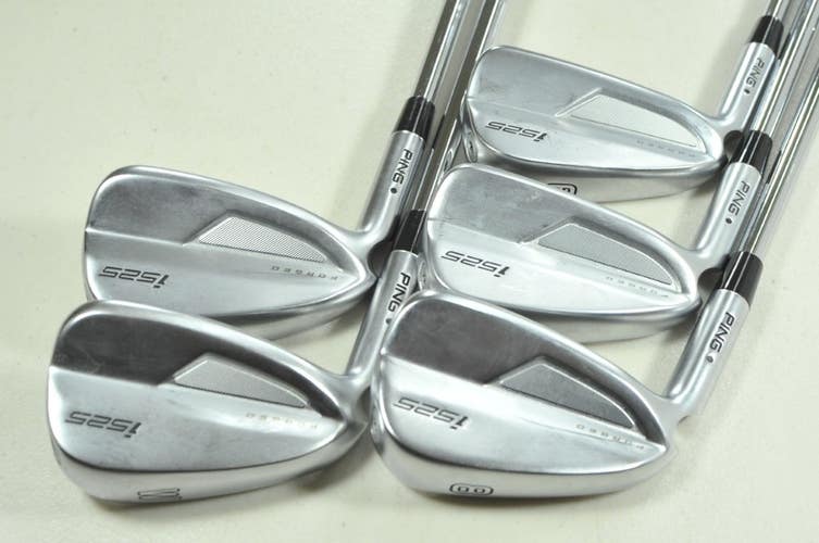 LEFT HANDED Ping i525 6-W Iron Set X-Stiff Flex KBS Tour 130 Steel #207357