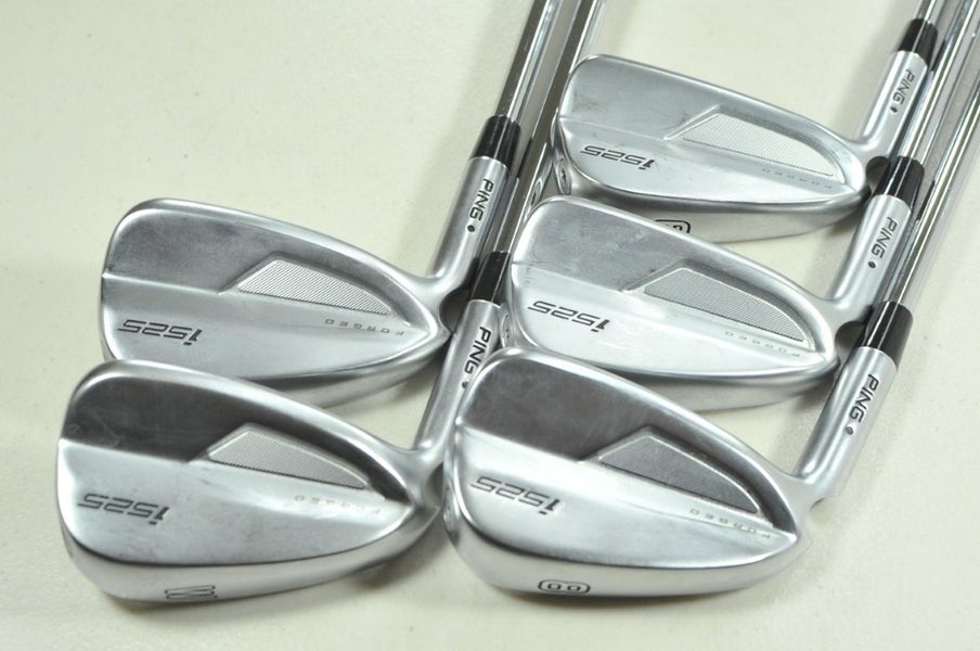 LEFT HANDED Ping i525 6-W Iron Set X-Stiff Flex KBS Tour 130 Steel #207357
