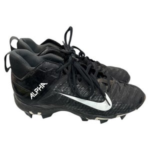 Used Nike ALPHA Adult FB Cleats Black Senior 8 11862-S000091916