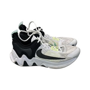 Used Nike DM0825-101 WHT/BLK SHOES Basketball Shoes M White And Black Senior 9 11862-S000091905