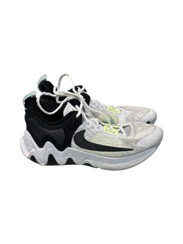 Used Nike DM0825-101 WHT/BLK SHOES Basketball Shoes M White And Black Senior 9 11862-S000091905