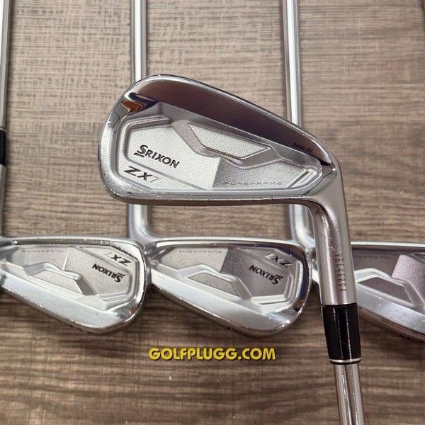 +3/4 Srixon ZX7 MK II Iron Set 4-PW / Project X Rifle Steel, Stiff (190)