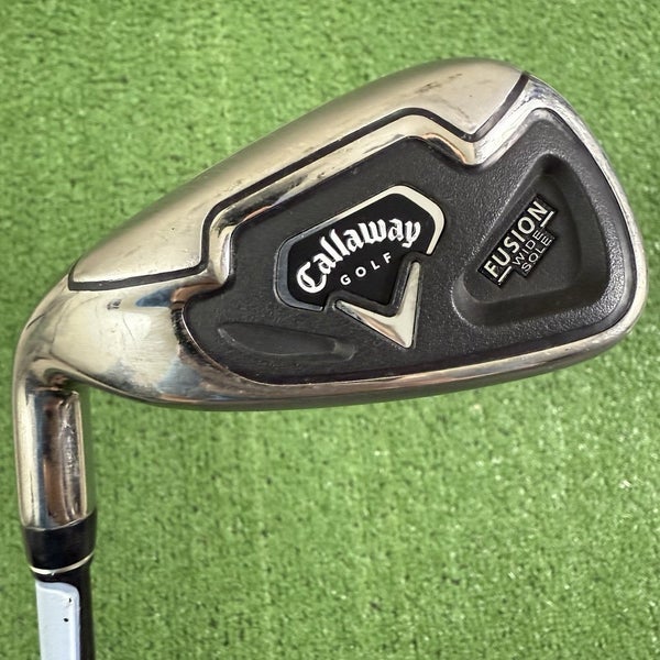 Callaway Fusion Wide Sole 8 Iron Graphite 75g Stiff Flex Left Handed
