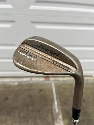 Cleveland RTX 6 Tour Rack Raw Lob Wedge 58 / 10 Tour Issue S400 35.25 NICE