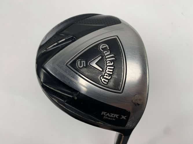 Callaway Razr X Black 5 Fairway Wood 18* Senior Graphite Mens RH