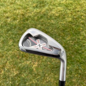 Callaway X Tour 6-Iron Dynamic Gold Extra Stiff Flex 37.5 NICE