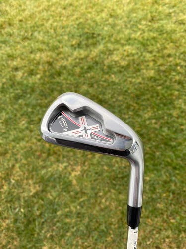 Callaway X Tour 6-Iron Dynamic Gold Extra Stiff Flex 37.5 NICE