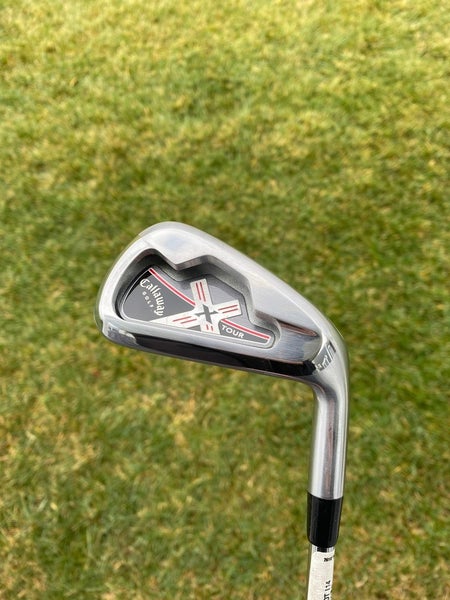 Callaway X Tour 6-Iron Dynamic Gold Extra Stiff Flex 37.5 NICE