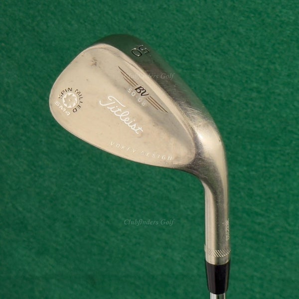 Titleist Vokey SM4 Black Nickel 50-8 50 Approach Wedge Factory Steel Wedge Flex