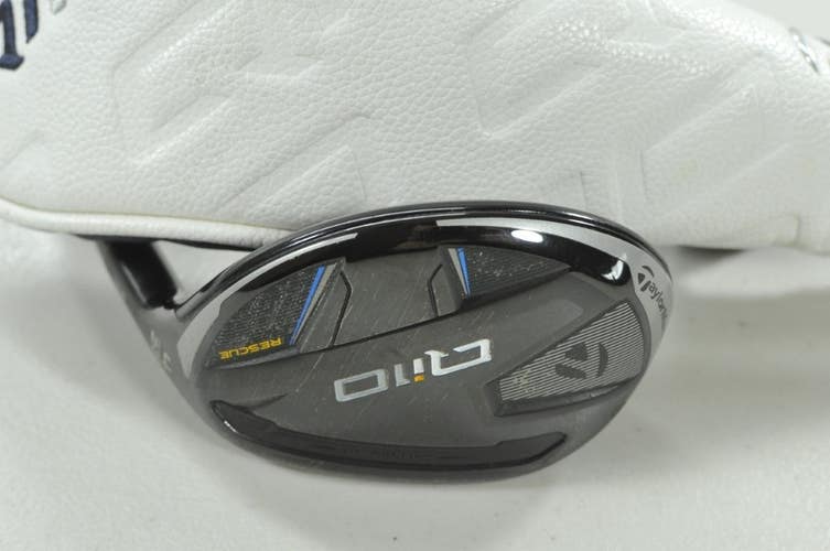 TaylorMade Qi10 Rescue 4-22* Hybrid Stiff Flex Right Ventus TR Graphite # 207385