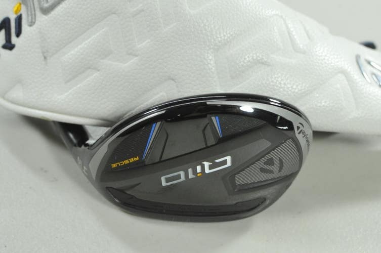 TaylorMade Qi10 Rescue 4-22* Hybrid Regular Flex RH Ventus TR Graphite # 207384