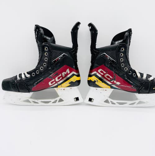 Custom Maroon CCM Jetspeed FT6 Pro Hockey Skates-9 D/A-280