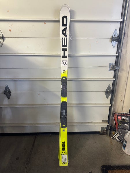 NEW (in plastic) Head WC Rebel e.GS 159 Skis
