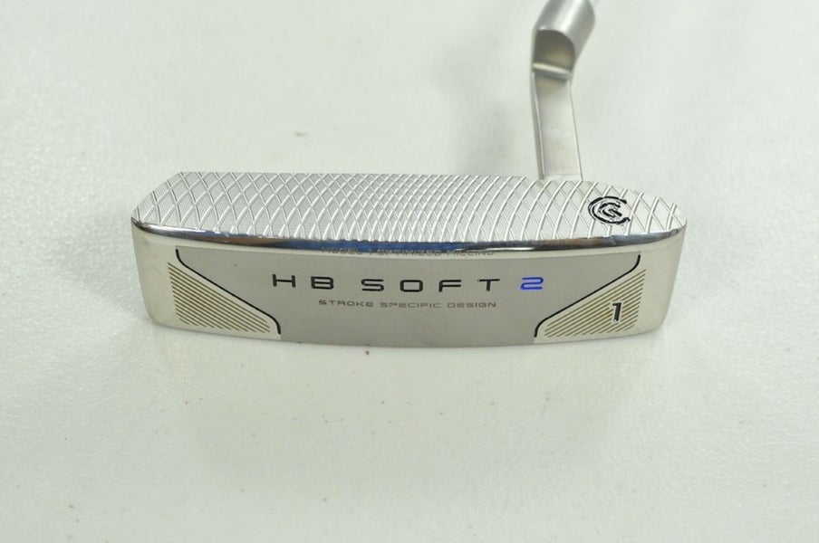 Cleveland HB Soft 2 Model 1 34" Putter Right Slight Arc Steel # 203007