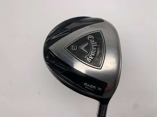 Callaway Razr X Black 3 Fairway Wood 15* Senior Graphite Mens RH